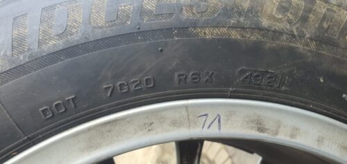 4x Mercedes Benz Winterkompletträder A2054012400, 16 Zoll, Bridgestone Reifen – Bild 11