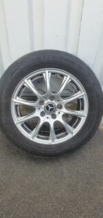 4x Mercedes Benz Winterkompletträder A2054012400, 16 Zoll, Bridgestone Reifen – Bild 6