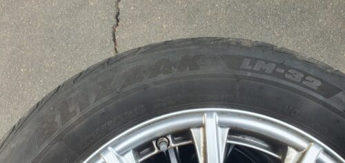 4x Mercedes Benz Winterkompletträder A2054012400, 16 Zoll, Bridgestone Reifen – Bild 9