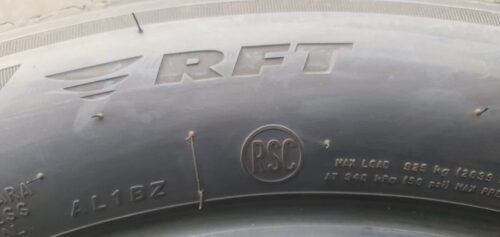 2x Sommerreifen Bridgestone Alenza 001 RFT (RSC) 245/50 R19 105W Dot23 7,2mm B91 – Bild 7