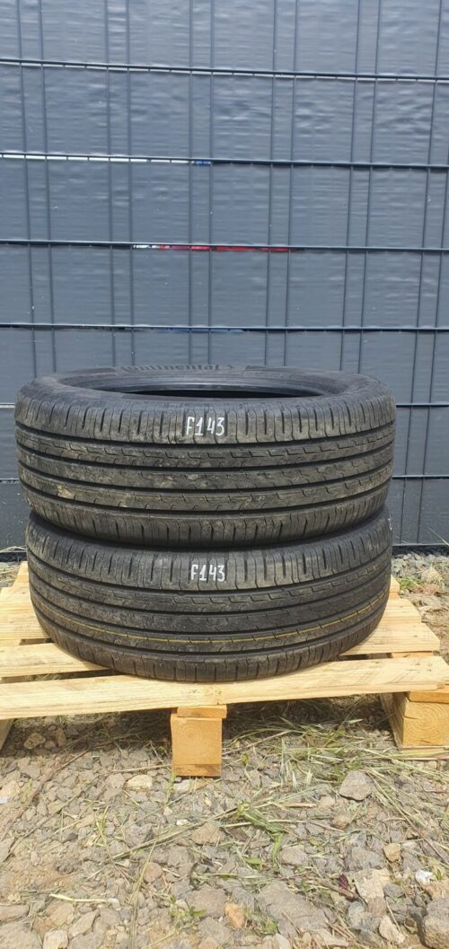 2x Sommerreifen Continental ContiEcoContact 215/55 R17 94V (MIL) DOT23 Demo F143 – Bild 1