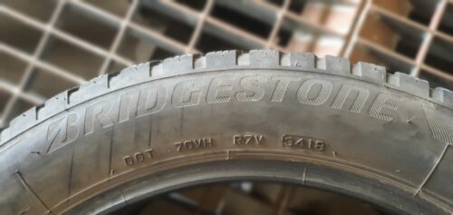 2x Winterreifen Bridgestone Blizzak LM500 155/70 R19 88Q Dot3418 6-6,5mm B206 – Bild 3