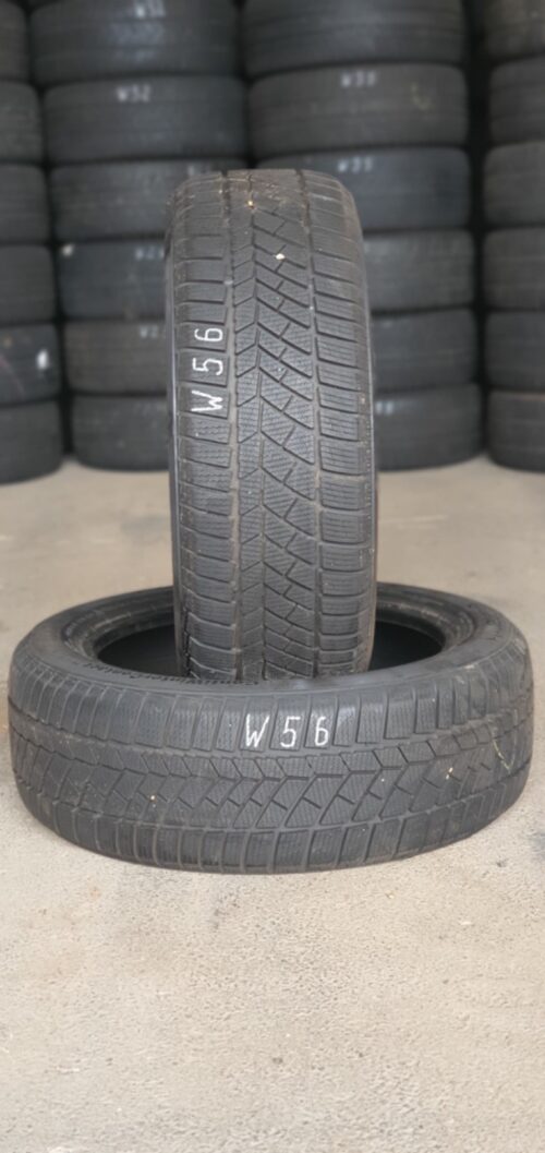 2x Winterreifen Continental ContiWinterContact TS830P 205/55 R17 95H Dot3021 W56 – Bild 1