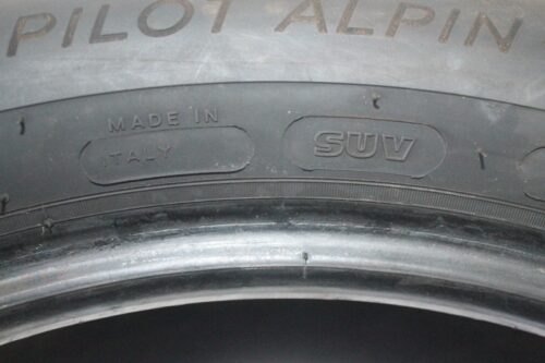 2x Winterreifen Michelin Alpin5 ZP (RSC)SUV X 245/50 R19 105V Dot2823 6,3mm B342 – Bild 6