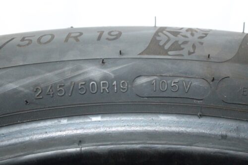 2x Winterreifen Michelin Alpin5 ZP (RSC)SUV X 245/50 R19 105V Dot2823 6,3mm B342 – Bild 8