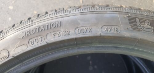 2x Winterreifen Michelin Pilot Alpin 5 NAO X 295/30 R21 102V Dot4718 5-5,5mm B80 – Bild 6
