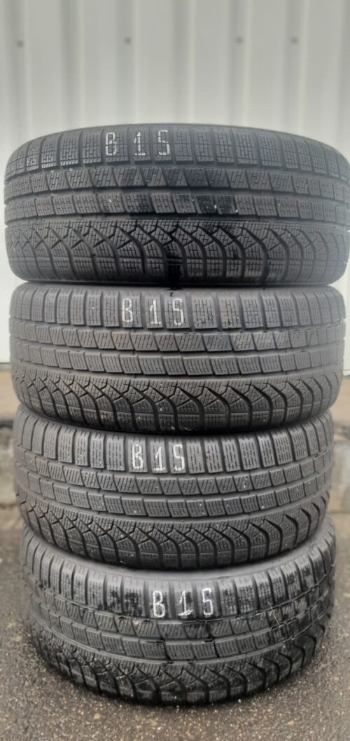 2x Winterreifen Pirelli PZero MO 245/45 R19 102H Dot2523 6mm B15 – Bild 1