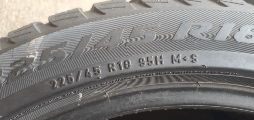 2x Winterreifen Pirelli Sottozero 3 (RSC) 225/45 R18 95H Dot 18-19 5-6mm B231 – Bild 6