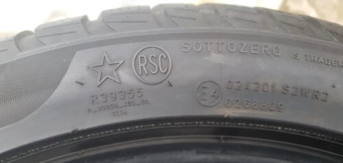 2x Winterreifen Pirelli Sottozero 3 (RSC) 225/45 R18 95H Dot1019 5,5mm B308 – Bild 8