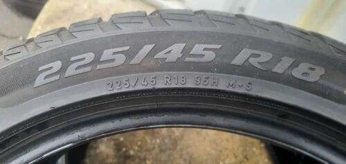 2x Winterreifen Pirelli Sottozero 3 (RSC) 225/45 R18 95H Dot1019 5,5mm B308 – Bild 9