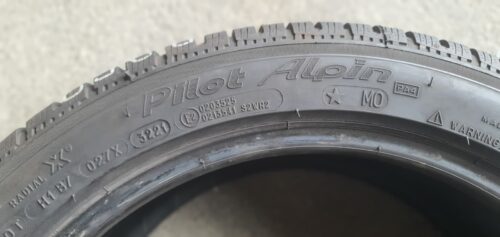 1 Winter Michelin Pilot Alpin MO PA4 XGreen 245/45 R18 100V Dot3221 5,5-6mm B253 – Bild 4