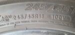 1 Winter Michelin Pilot Alpin MO PA4 XGreen 245/45 R18 100V Dot3221 5,5-6mm B253 – Bild 6