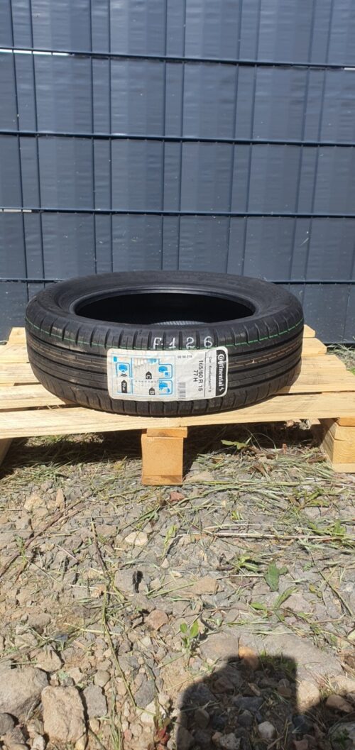 1x NEU Sommerreifen Continental ContiEcoContact 165/60 R15 77H (MIL) DOT19 F126 – Bild 1