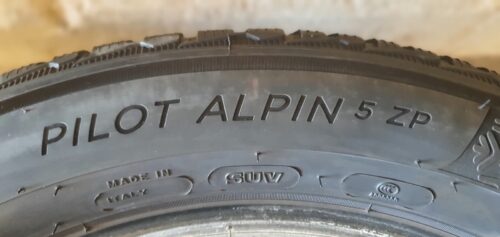 2x Michelin Pilot Alpin 5 ZP X (RSC) SUV 245/50 R19 105V Dot3423 5,5-6mm B168 – Bild 5