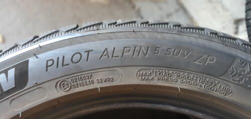 2x Michelin Pilot Alpin 5 ZP X (RSC) SUV 275/45 R20 110V Dot1319 5,5-6mm B171 – Bild 5