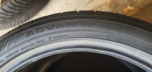 2x Sommerreifen Yokohama Advan Sport V107 315/35 R22 111Y Dot2822 6,5mm B184 – Bild 6
