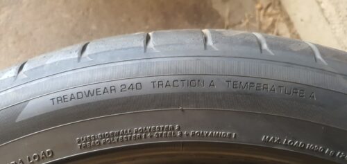 2x Sommerreifen Yokohama Advan Sport V107 315/35 R22 111Y Dot2822 6,5mm B184 – Bild 8