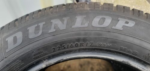2x Winter Dunlop SPWinterSport 3D DSST (RSC) 225/60 R17 99H Dot2518 6-6,5mm B307 – Bild 4