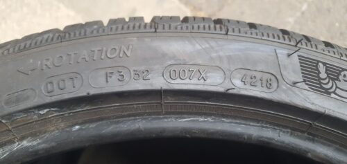 2x Winterreifen Michelin Pilot Alpin 5 NAO X 295/30 R21 102V Dot4218 6,2mm B60 – Bild 6