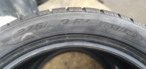 2x Winterreifen Pirelli PZero Wiinter MO 275/40 R19 105H Dot3124 6-7mm B311 – Bild 10