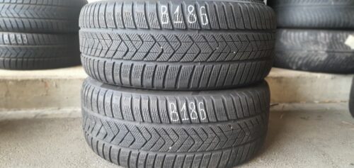 2x Winterreifen Pirelli Scorpion (RSC) 275/45 R20 110V Dot3519 5,5-6mm B186 – Bild 1