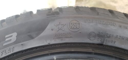 2x Winterreifen Pirelli Sottozero 3 (RSC) 225/45 R18 95H Dot2323 6,5mm B309 – Bild 9