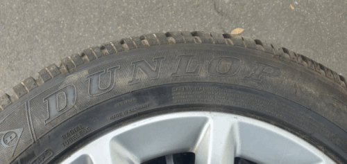 4x Audi Winterkompletträder, 8K0 601 025 BD, A4, 16 Zoll, Dunlop Reifen – Bild 6
