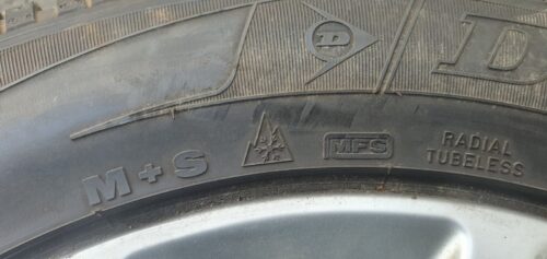 4x Audi Winterkompletträder, 8K0 601 025 BD, A4, 16 Zoll, Dunlop Reifen – Bild 7