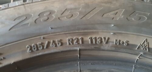 1x Winterreifen Pirelli Scorpion TM (RSC) 285/45 R21 113V Dot2922 5mm B245 – Bild 7