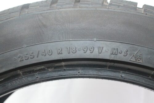 2x Continental ContiWinterContact TS830P 255/40 R18 99V Dot3918 7,5-7,8mm B341 – Bild 7