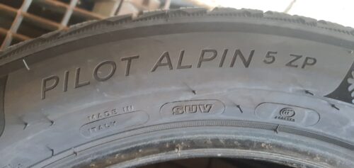 2x Michelin Pilot Alpin 5 ZP X (RSC) SUV 245/50 R19 105V Dot3123 5,5-6mm B166 – Bild 4