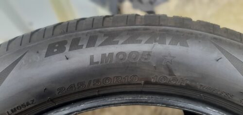 2x Winterreifen Bridgestone Blizzak LM005 245/50 R19 105H Dot3921 5mm B301 – Bild 8