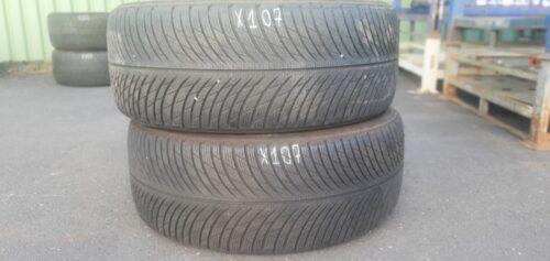 2x Winterreifen Michelin Pilot Alpin 5 SUV 255/50 R21 109H Dot2021 4,5-5mm X107 – Bild 1