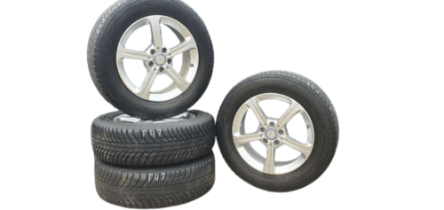4x Winterräder Original Mercedes-Benz 17 Zoll (MIL) F47 A177411200 DOT-19 – Bild 4