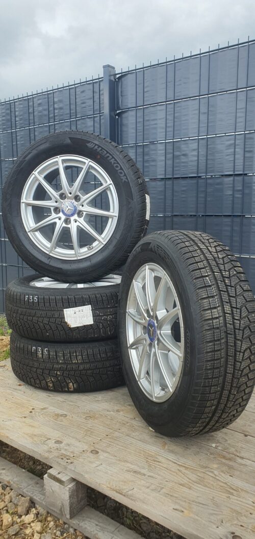 16 Zoll Mercedes Winterkompletträder W177 CLA C117 X117 B-Klasse A1774011100 – Bild 4
