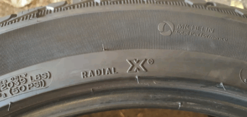 1x Winterreifen Michelin Pilot Alpin 5 SUV X 255/45 R20 105V Dot0819 4mm B181 – Bild 4