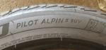 1x Winterreifen Michelin Pilot Alpin 5 SUV X 255/45 R20 105V Dot0819 4mm B181 – Bild 5