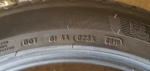 1x Winterreifen Michelin Pilot Alpin 5 SUV X 255/45 R20 105V Dot0819 4mm B181 – Bild 6