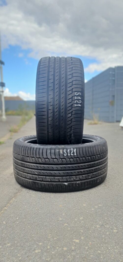 2x Continental PremiumContact 6SSR(RSC) 315/35 R22 111Y Dot3121 6,7mm S121 – Bild 1