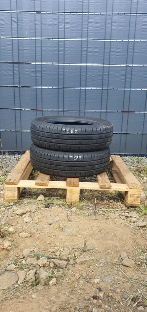 2x Sommerreifen Continental ContiEcoContact 165/65 R14 79T DOT21 6,8mm F123 – Bild 1