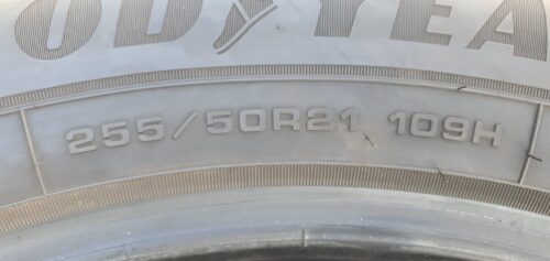 2x Winter Goodyear UltraGrip Perfomance+ 255/50 R21 109H Dot2121 4,5mm B144 – Bild 8