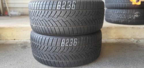 2x Winter Goodyear UltraGrip Performance + 245/45 R18 100H Dot3023 5-5,5mm B236 – Bild 3