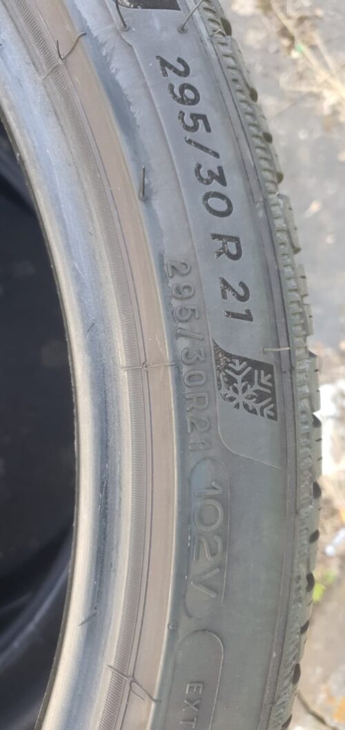 2x Winterreifen Michelin Pilot Alpin 5 NAO X 295/30 R21 102V Dot3318 5-5,5mm B75 – Bild 4
