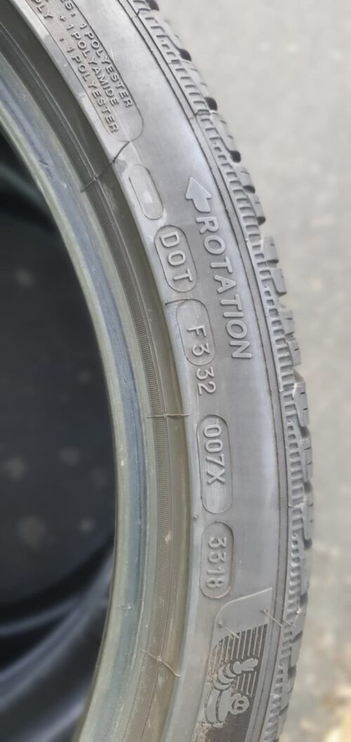 2x Winterreifen Michelin Pilot Alpin 5 NAO X 295/30 R21 102V Dot3318 5-5,5mm B75 – Bild 5