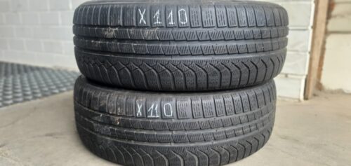 2x Winterreifen Pirelli PZero 235/60 R20 108H Dot2721 5mm X110 – Bild 1
