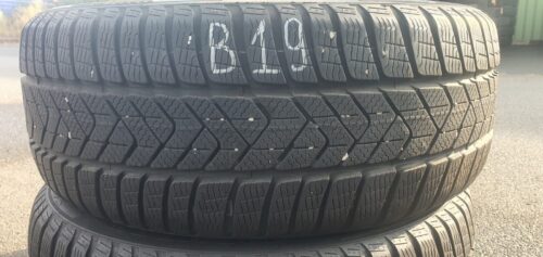 2x Winterreifen Pirelli Sottozero (RSC) 225/45 R18 95H Dot2818 6-6,5mm B19 – Bild 3