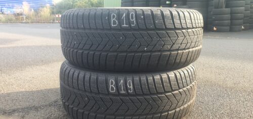 2x Winterreifen Pirelli Sottozero (RSC) 225/45 R18 95H Dot2818 6-6,5mm B19 – Bild 1