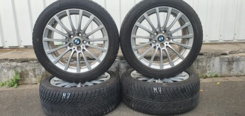 4x BMW Winterkompletträder, 5er G30/G31, 18 Zoll, Goodyear Reifen – Bild 1