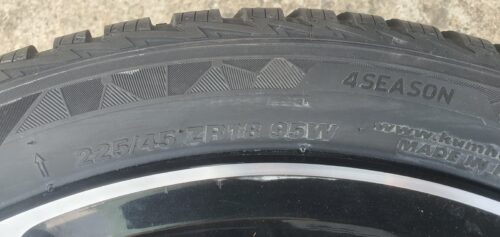 4x Kompletträder Mercedes Benz, A1774010700, A/B-Klasse, CLA, 18 Zoll, Kumho – Bild 12