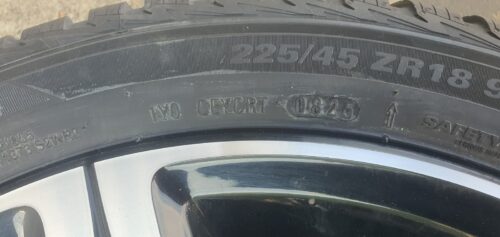 4x Kompletträder Mercedes Benz, A1774010700, A/B-Klasse, CLA, 18 Zoll, Kumho – Bild 13